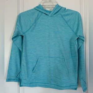 All in Motion Boys’ Long-sleeve Hooded Shirt, size M